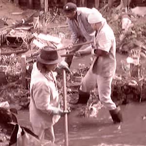 brazilians cleaning up